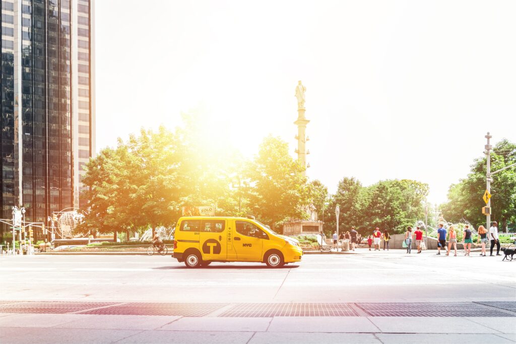 Adapted vehicle - NYC Taxi